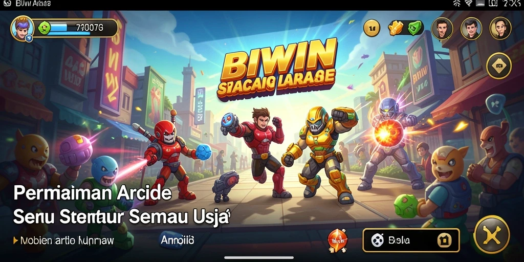 Tampilan screenshot utama BIWIN menampilkan gameplay seru dan menantang.
