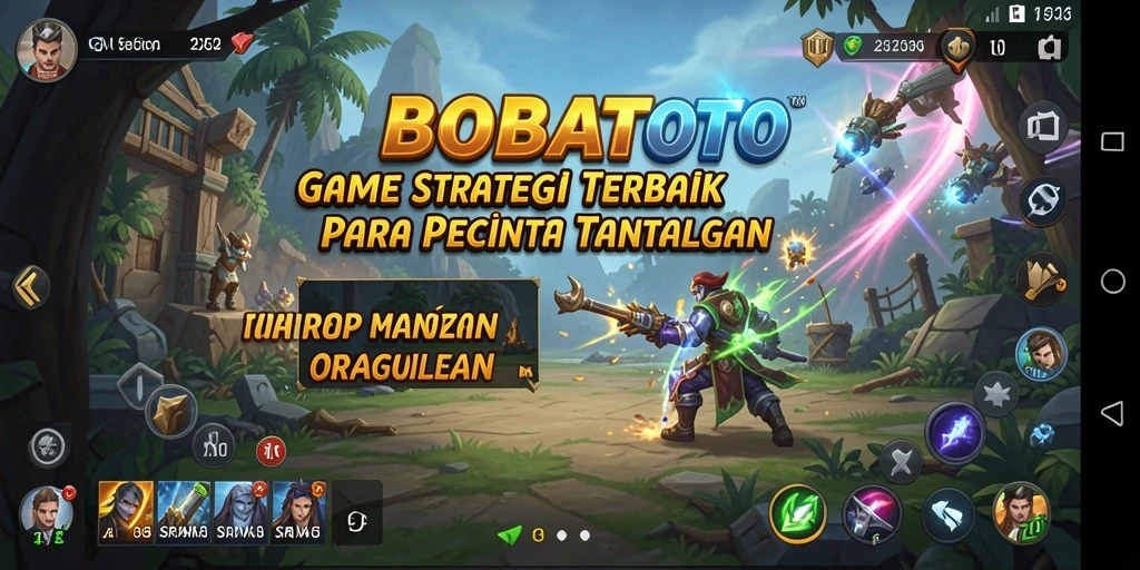 Tangkapan layar gameplay strategis BOBATOTO yang menarik.