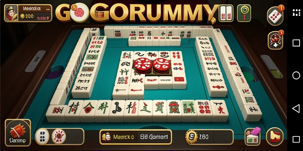 Tampilan menarik dari gameplay GOGORUMMY yang mendebarkan.
