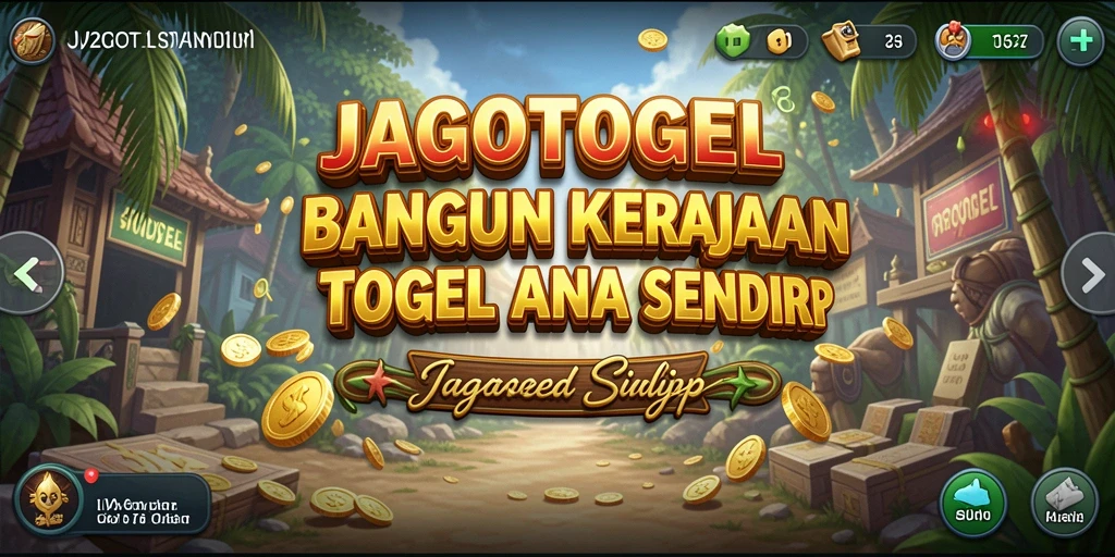 Tampilan gameplay seru di JAGOTOGEL yang menggambarkan bisnis togel.