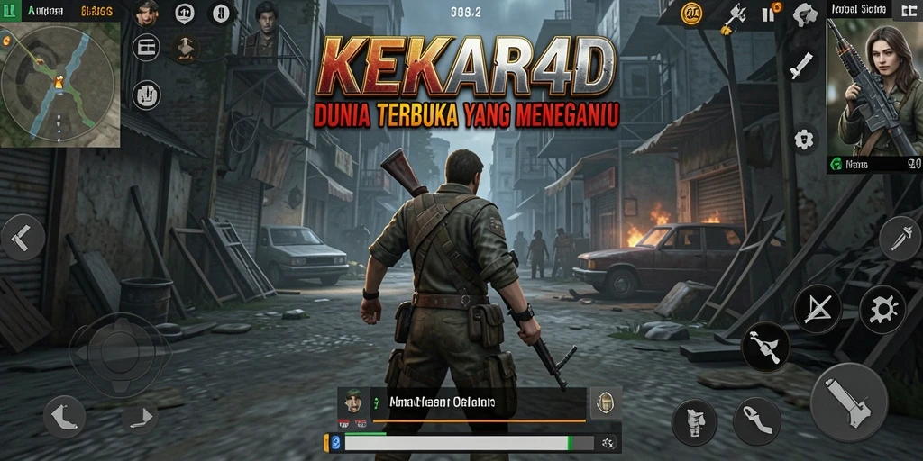 Tampilan permainan Open World yang menakjubkan di KEKAR4D.
