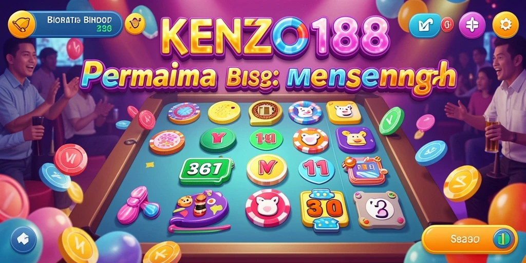 Tampilan gameplay KENZO188 yang mengasyikkan dalam permainan Bingo.
