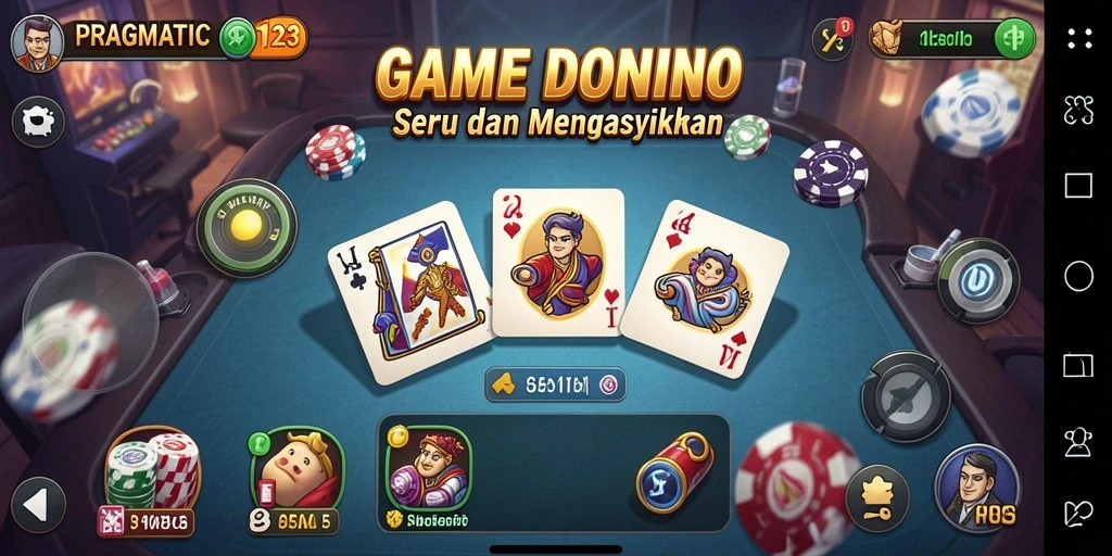 Tampilan screenshot PRAGMATIC123 dengan gameplay domino yang seru.