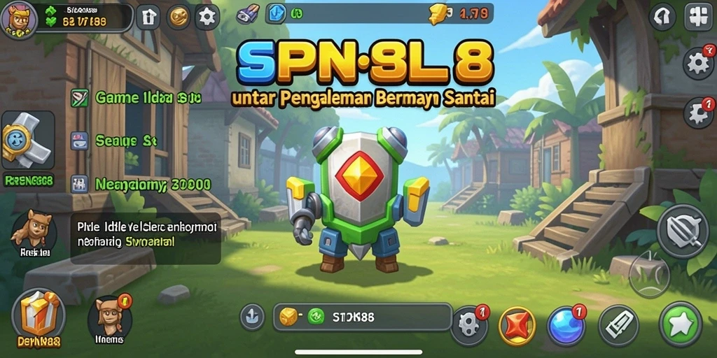 Gameplay seru SPN88 dengan elemen Idle yang menarik