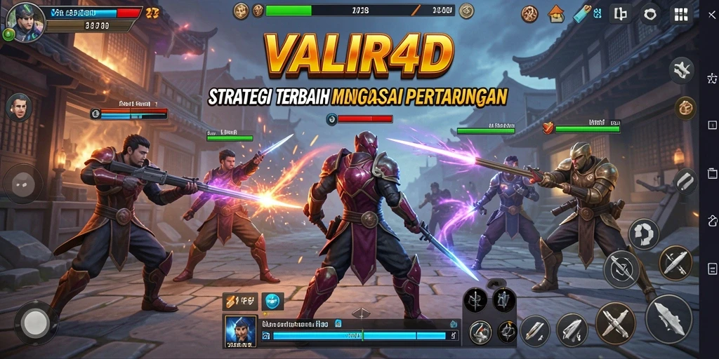 Tampilan gameplay seru di VALIR4D yang menantang.